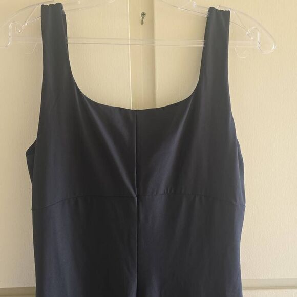 Popilush Black Shapewear Square Neck Thigh Slimming Workout Jumpsuit, NWOT, XL - Picture 10 of 12
